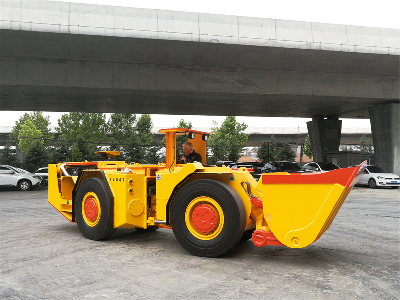 Cargador subterráneo eléctrico 4ton para la carretera horizontal de la mina