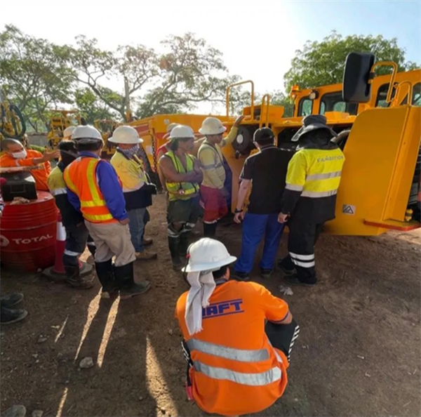Máquina de minería de Fambition en Sudáfrica06