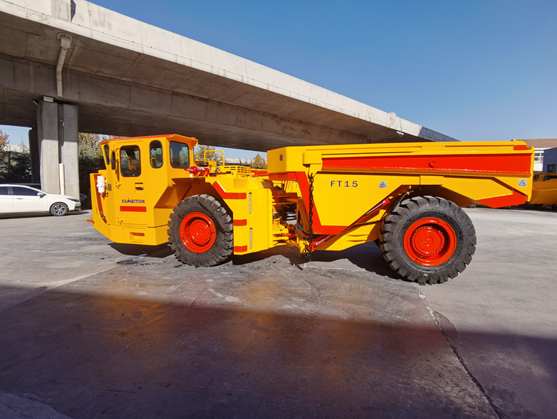 Camión subterráneo de minería hidráulica de 20ton