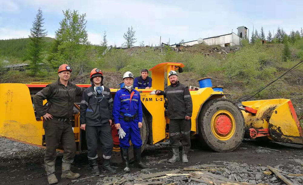 Proyecto de la mina de cobre ruso